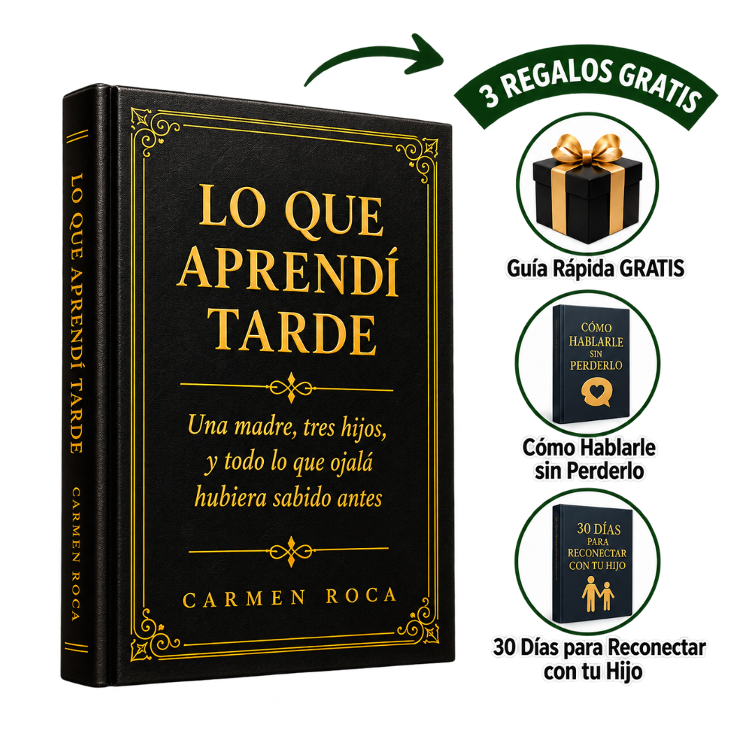 Lo que aprendí tarde — Carmen Roca